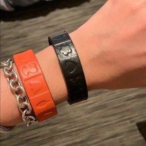 Orange Tous Leather Bracelet